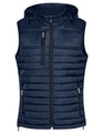 Dames Hoodie Bodywarmer HRM 1302  Navy